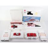 Four Franklin mint USA Fire Engine Models