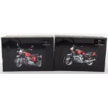 Two Boxed Minichamps Classic Honda Bikes Series