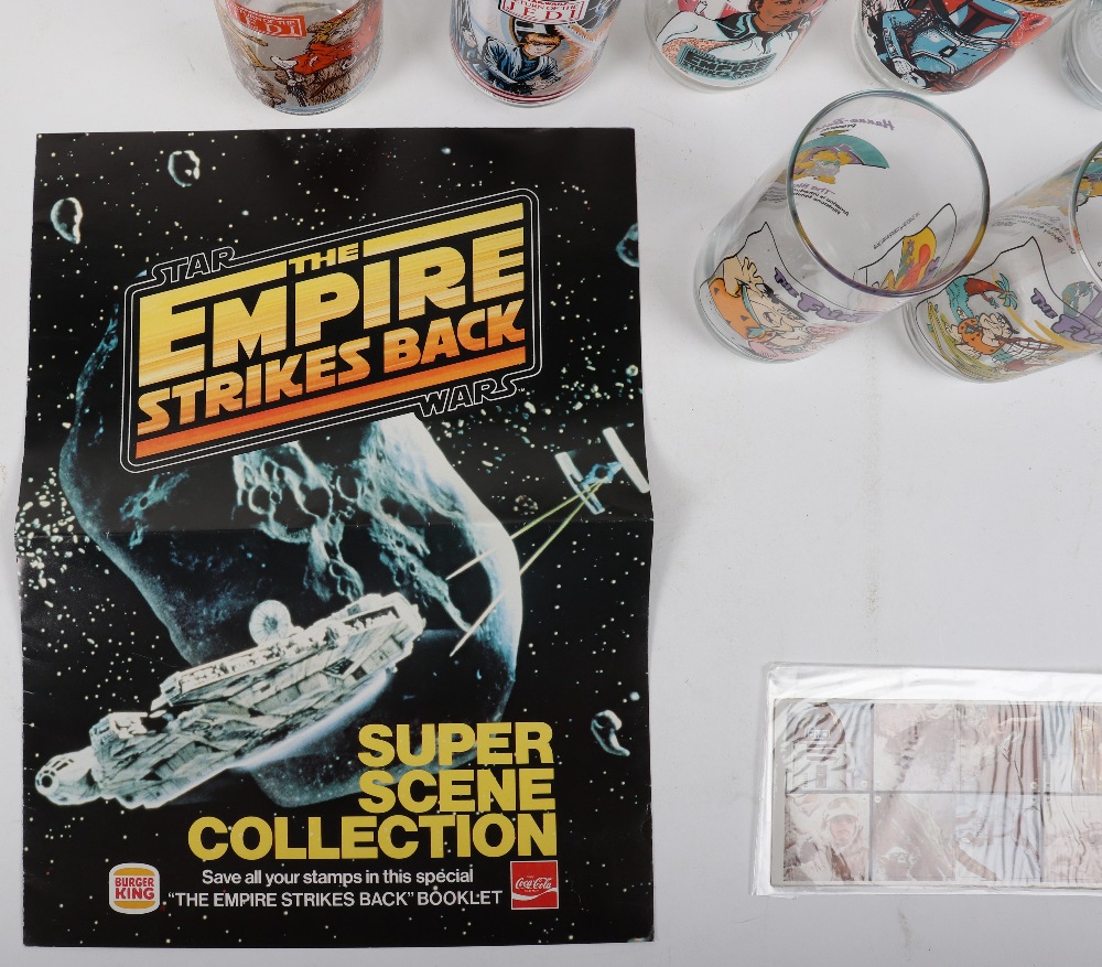 Collection of Vintage burger king 1977/1980/1983 Star Wars glasses - Image 5 of 6