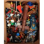 Large collection of vintage Geobra playmobile