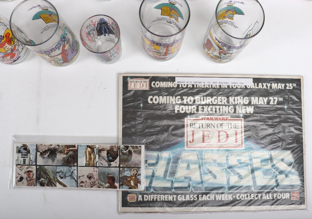 Collection of Vintage burger king 1977/1980/1983 Star Wars glasses - Image 6 of 6