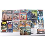 Quantity of Vintage Star Wars cassette and vinyl’s