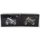 Two Boxed Minichamps Classic Bikes Series