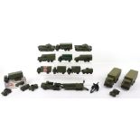 Quantity of Military Dinky Toys