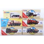 Six Boxed Corgi Classics Commercial Vehicles