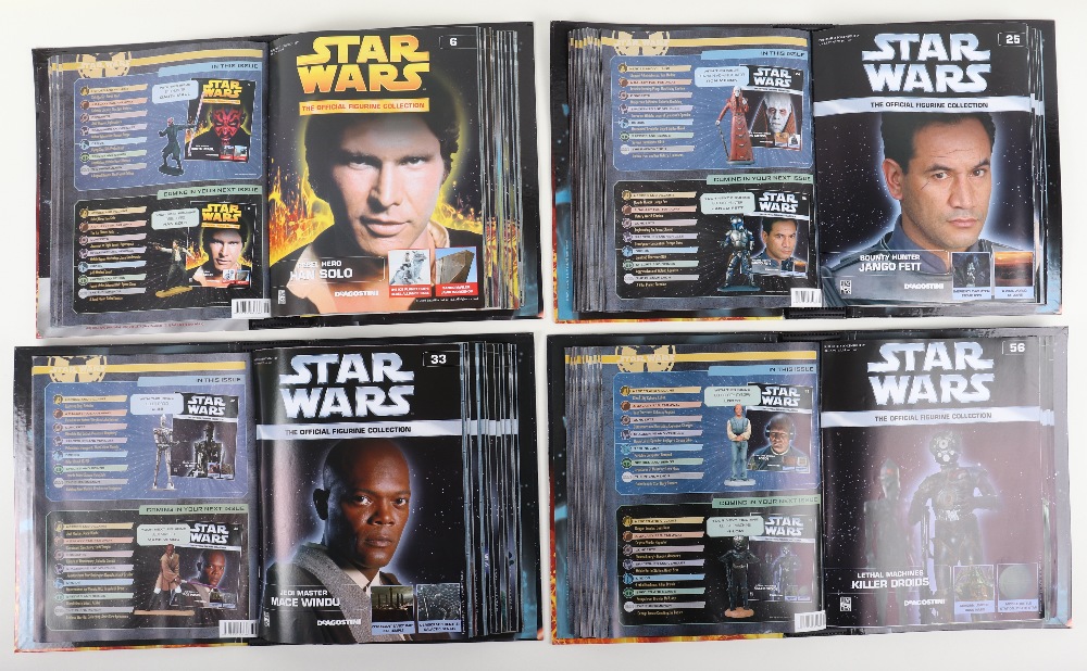 A Complete Set Of 60 De Agostini Star Wars The Official Figurine Collection Diecast Models - Image 4 of 5