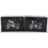 Two Boxed Minichamps Classic Kawasaki Bikes Series