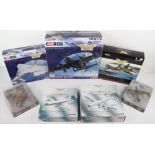 Eight Corgi “The Aviation Archive” boxed diecast models