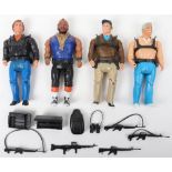 Vintage Galoob A-team figures