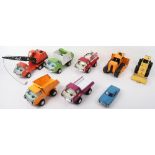 Vintage Tonka Toys model vehicles