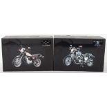 Two Boxed Minichamps Classic Yamaha Bikes Series