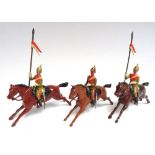 Britains from set 49, South Australian Lancers