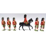 Britains set 437, Officers of the Gordon Highlanders