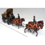 Britains set 145, Royal Army Medical Corps four-horse Ambulance Wagon