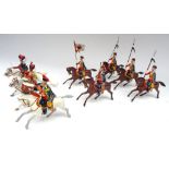 Britains recast and converted Prussian Hussars