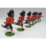 Britains set 11, Black Watch charging