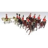 RARE Britains 3rd Hussar on 'Scots Grey' horse