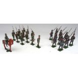 German made 48mm German and French Infantry