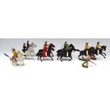 Britains, two sets 179, Cowboys mounted