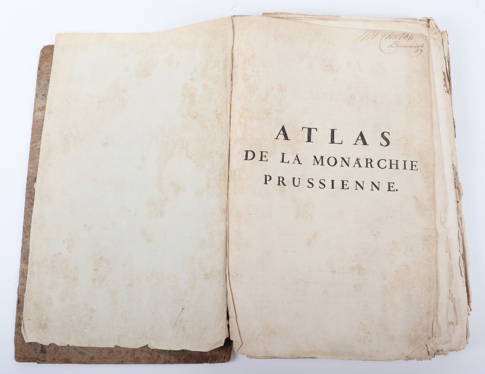 Atlas De La Monarchie Prussiene, Published date 1788 "A Londres" Disbound - Image 2 of 10