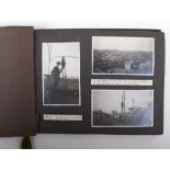Important Photographic Record in Three Photograph Albums of Pathe News Photographer in China 1921, F