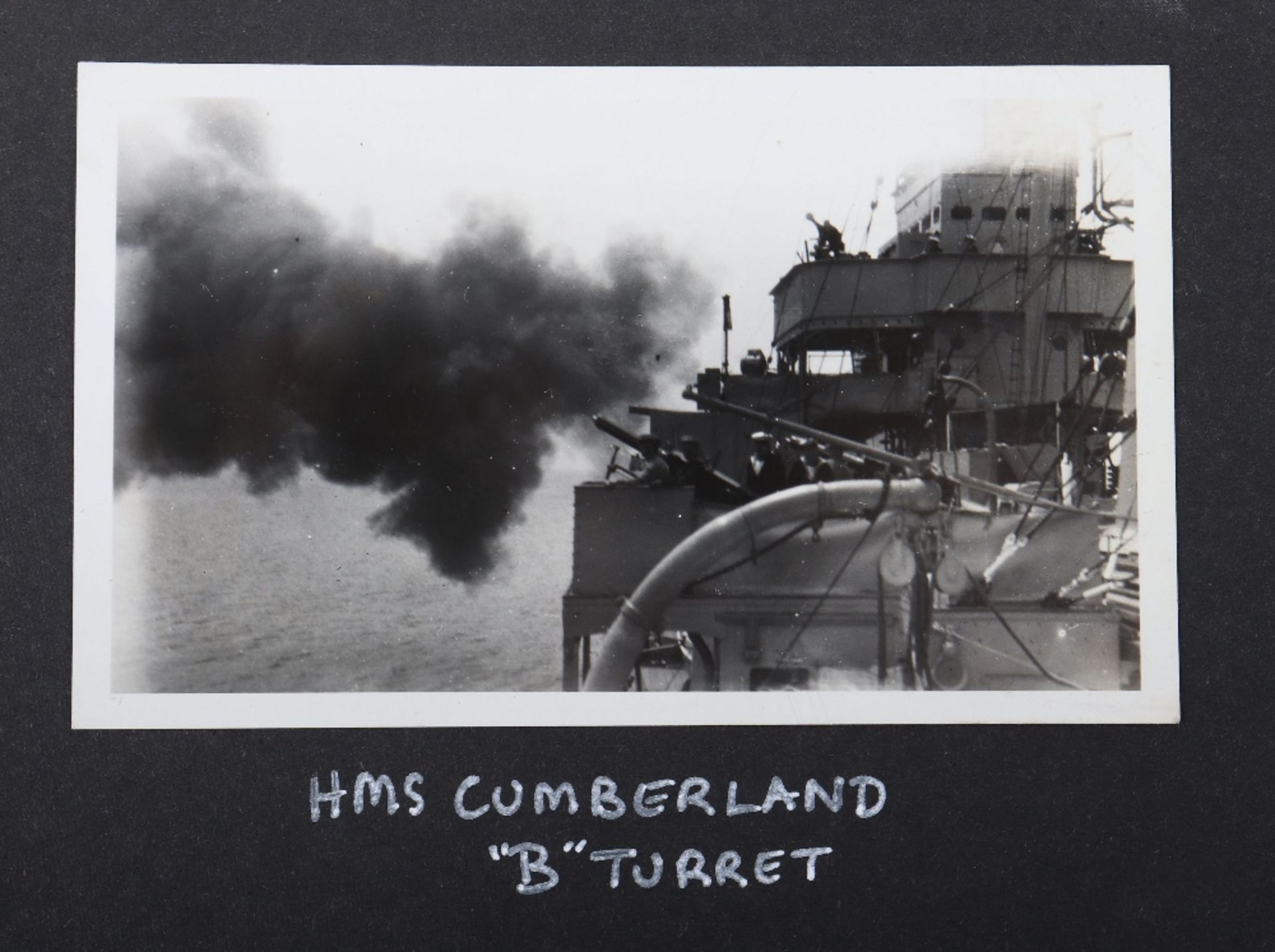 Chinese Lacquered Photograph Album Covering Cruise of HMS Cumberland (5th Cruiser Squadron China) 19 - Image 17 of 23