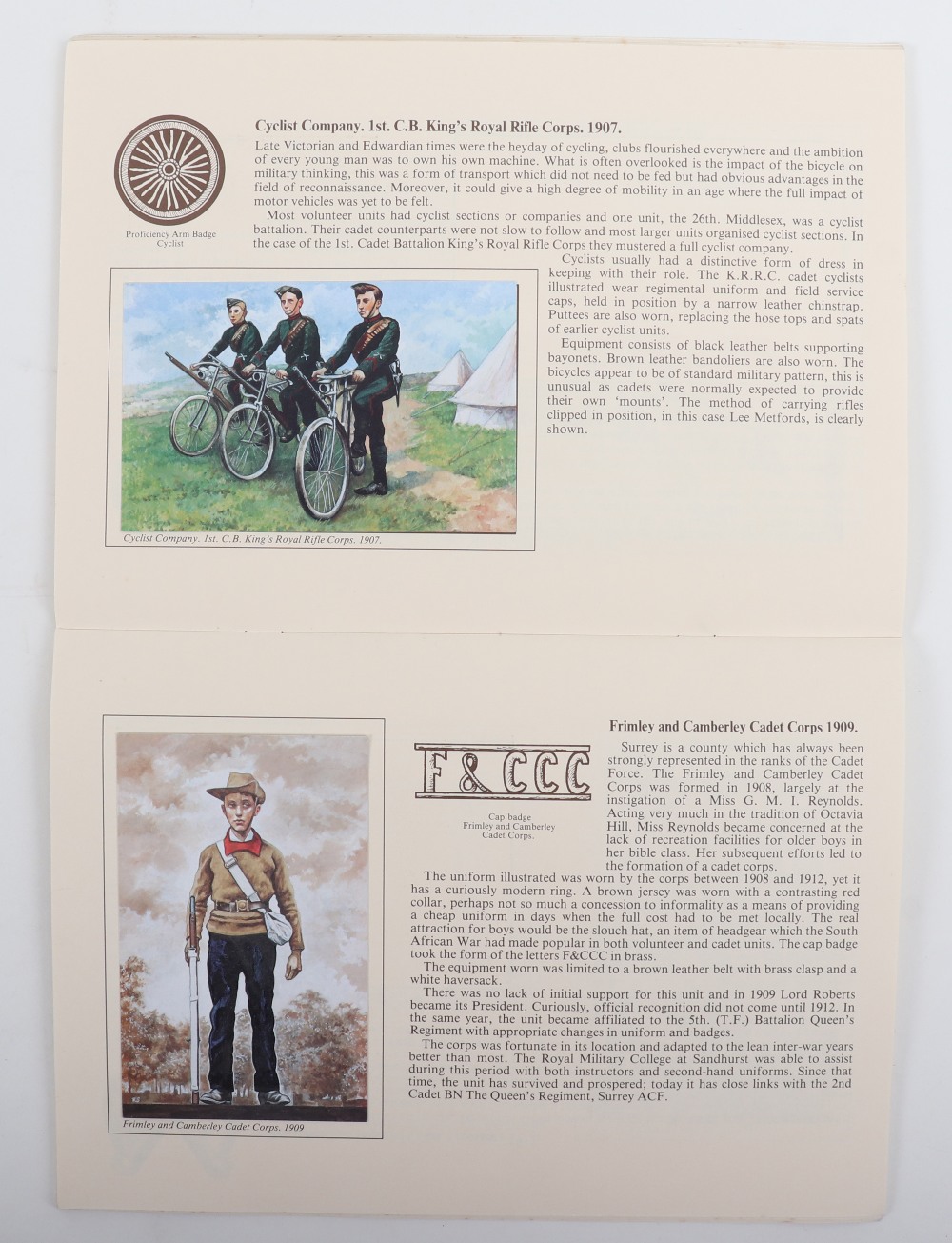 2/15 Battalion County of London Regiment (P.W.O.) Civil Service Rifles, Printed Album c.1914 - Image 9 of 13