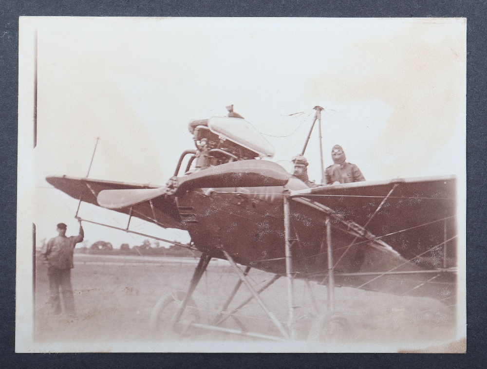 Interesting Great War German Photograph Album with Significant Aviation Content - Image 27 of 29