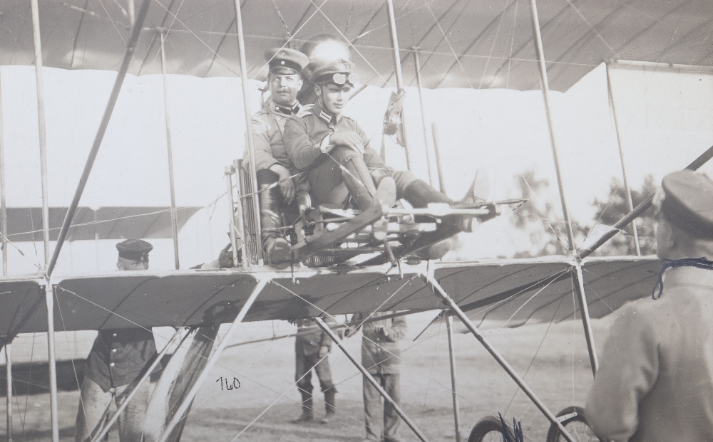 Interesting Great War German Photograph Album with Significant Aviation Content - Image 17 of 29