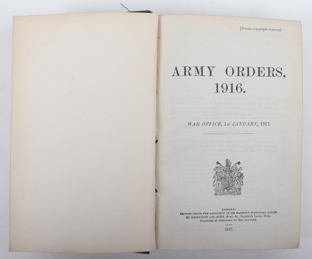 Army Orders for 1914, 1915 & 1916 - Image 4 of 4