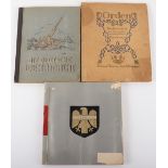 Selection of German Cigarette Card Albums from the WWII Period