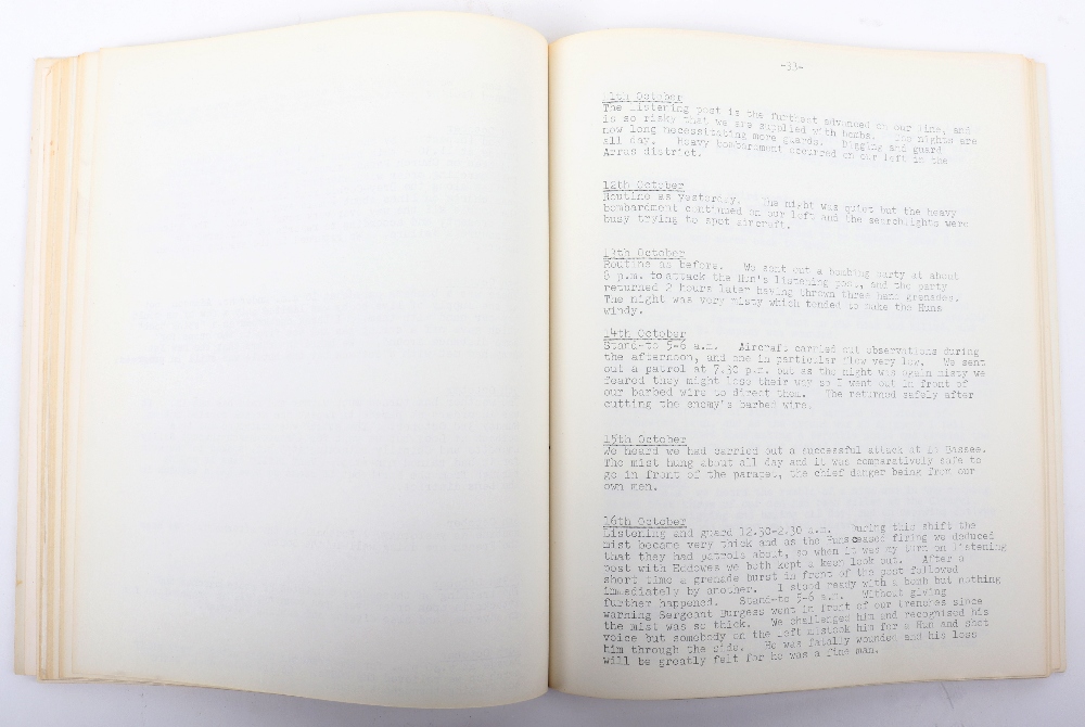 Trench Life in the Front Line World War I By S.W.Appleyard Great War Diary 1915-1917 Compiled by the - Image 3 of 3