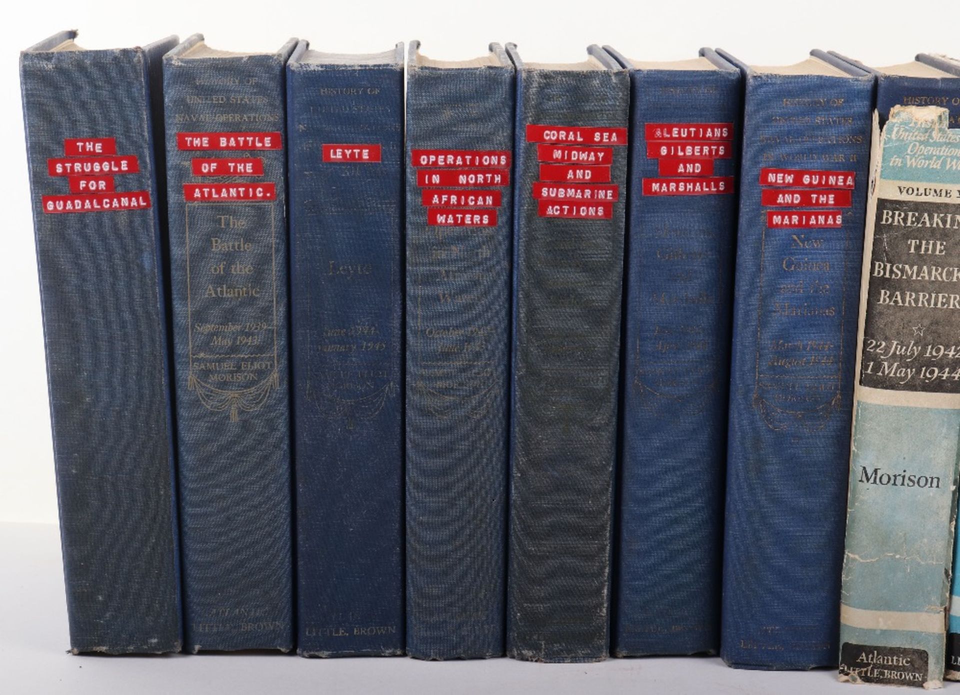 13x Volumes of History of United States Naval Operations in World War II by Morison - Image 2 of 3