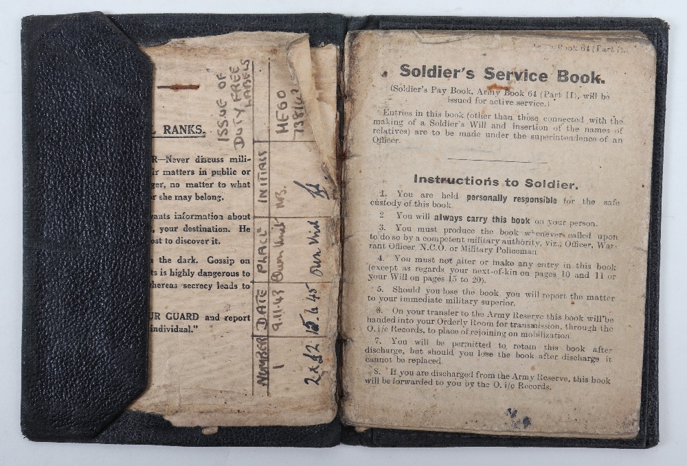 Service History of Sgt. M.Tucker Royal Artillery, 85th Field/Mountain Regiment - Image 6 of 7