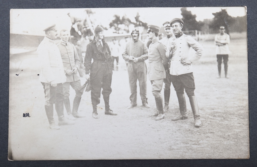 Interesting Great War German Photograph Album with Significant Aviation Content - Image 29 of 29