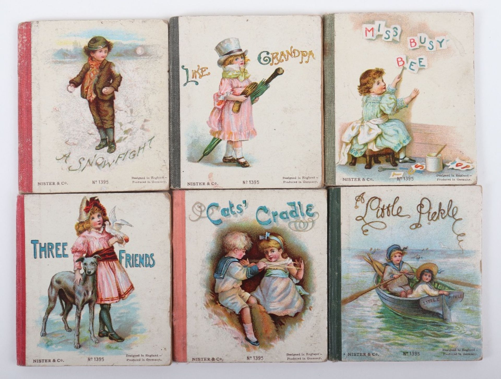 Six Nister & Co Original Children's Books