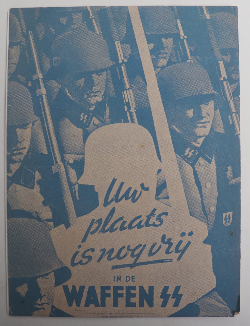 Original Dutch Waffen-SS Recruitment Leaflet