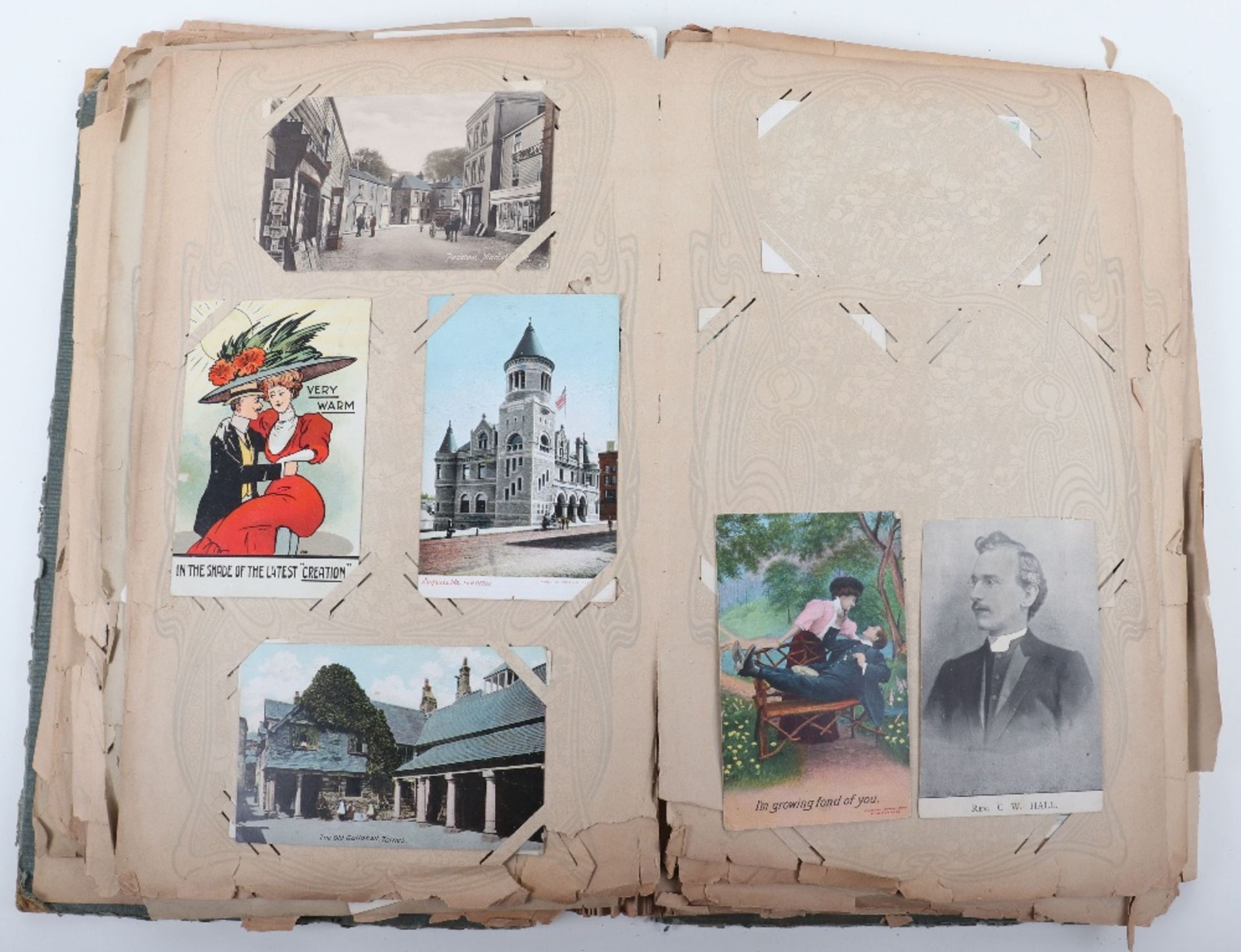 Collection of Postcards in Album, c.1910, - Image 9 of 11