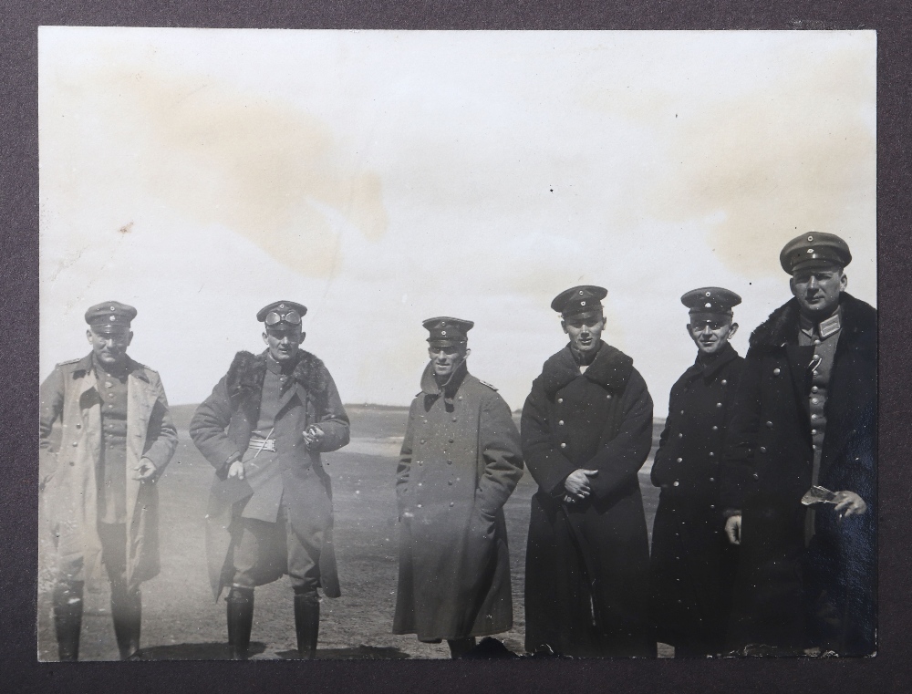 Interesting Great War German Photograph Album with Significant Aviation Content - Image 28 of 29