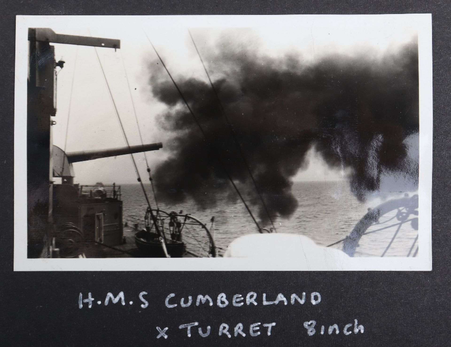 Chinese Lacquered Photograph Album Covering Cruise of HMS Cumberland (5th Cruiser Squadron China) 19 - Image 15 of 23