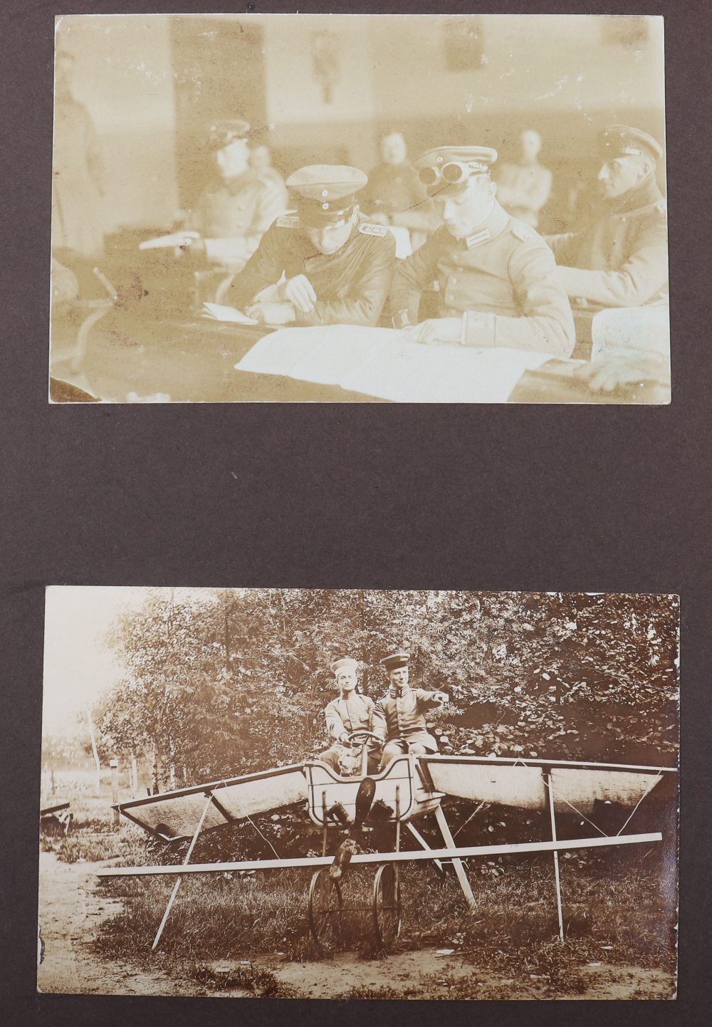 Interesting Great War German Photograph Album with Significant Aviation Content - Image 18 of 29