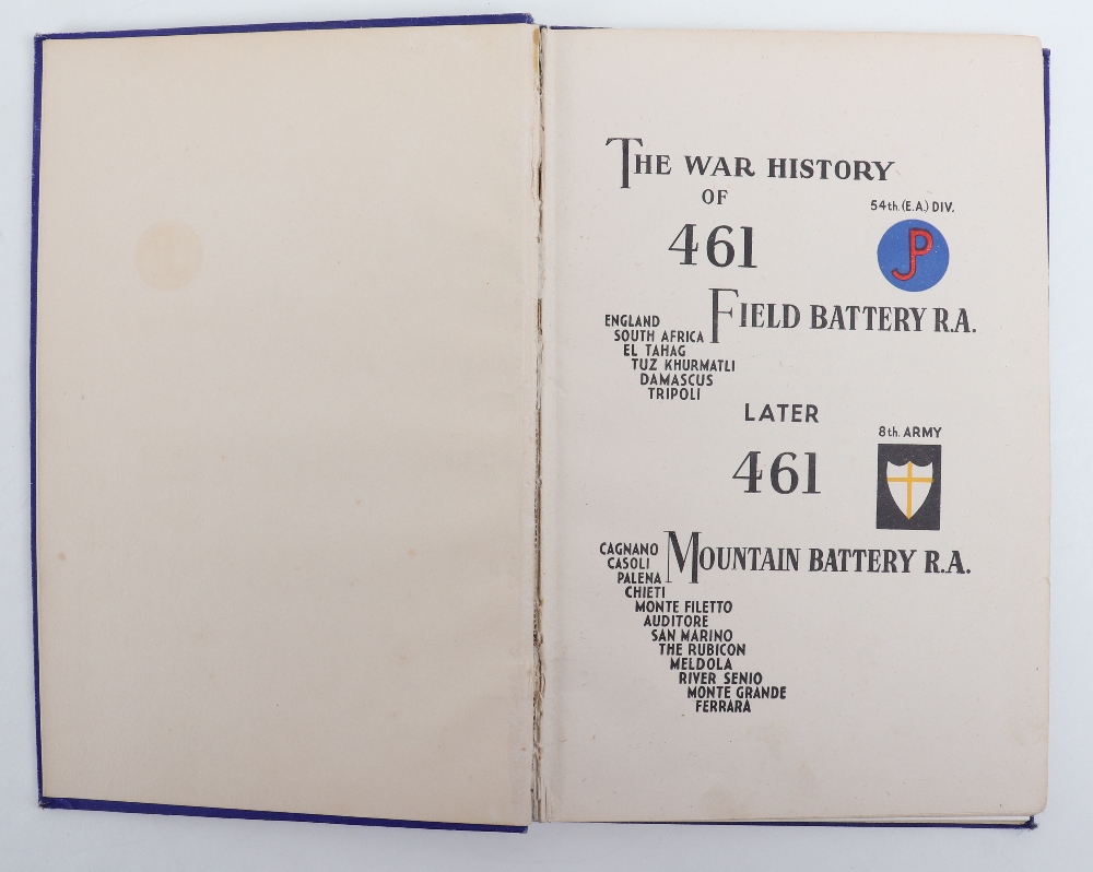 Service History of Sgt. M.Tucker Royal Artillery, 85th Field/Mountain Regiment - Image 7 of 7