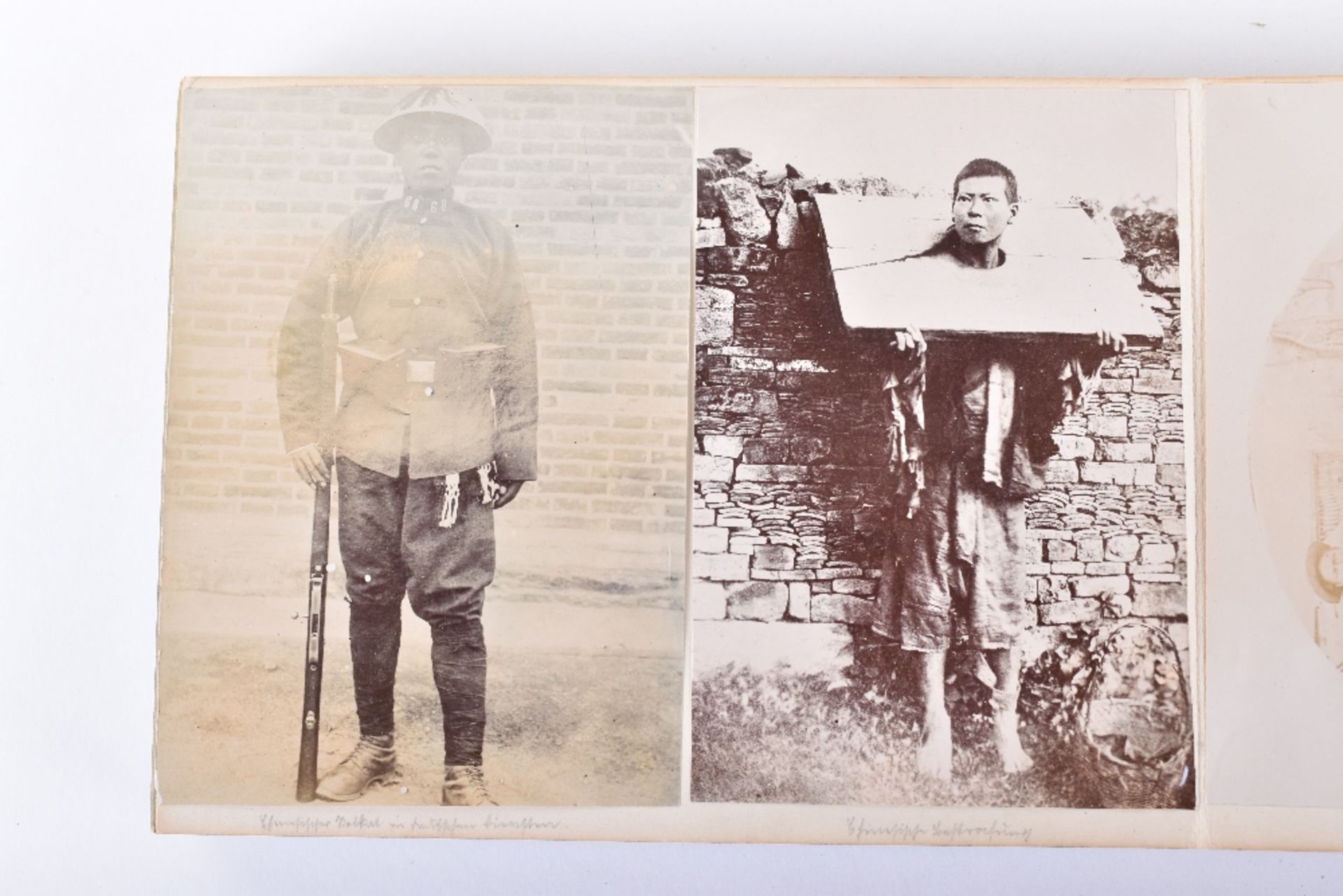 Pre-WW1 German East Asia Squadron Photograph Album Covering Service in China and Japan etc - Image 2 of 11