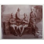 Exceptional Boer War Period Posed Photograph