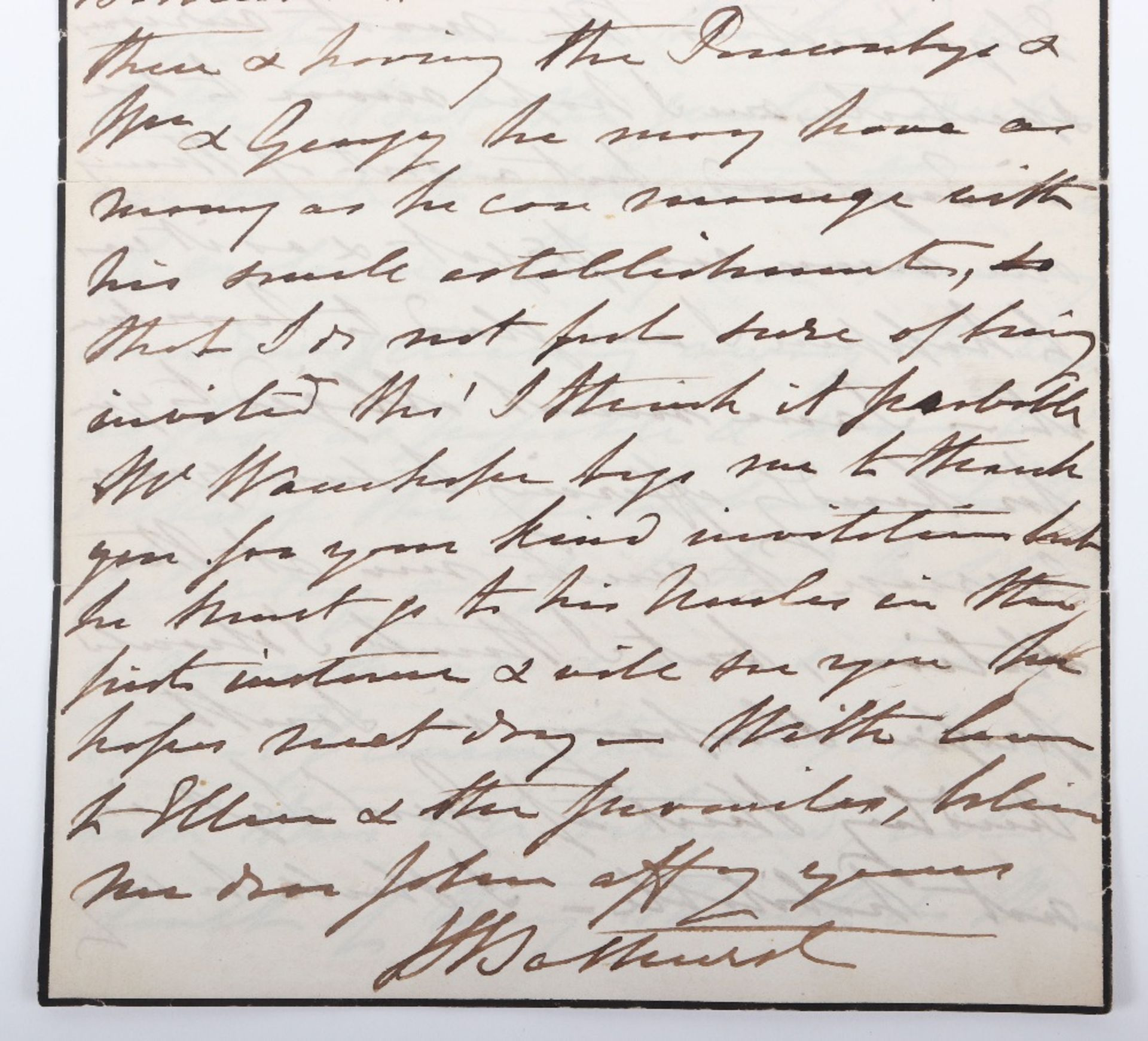 Historic Letter Describing in English, Paris in Short Lived Revolt in 1851 - Image 7 of 18