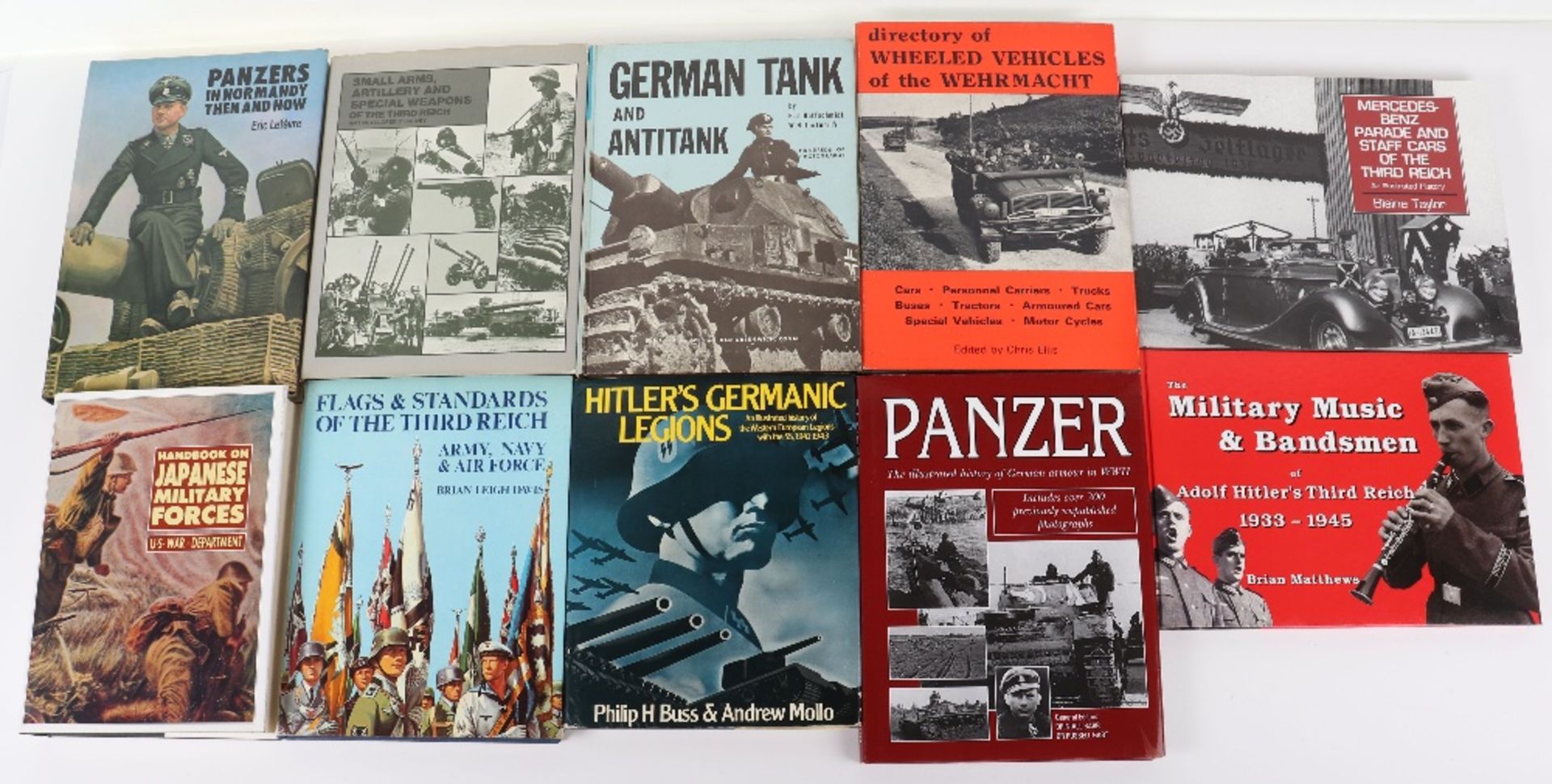 Collection of German Reference Books WWII