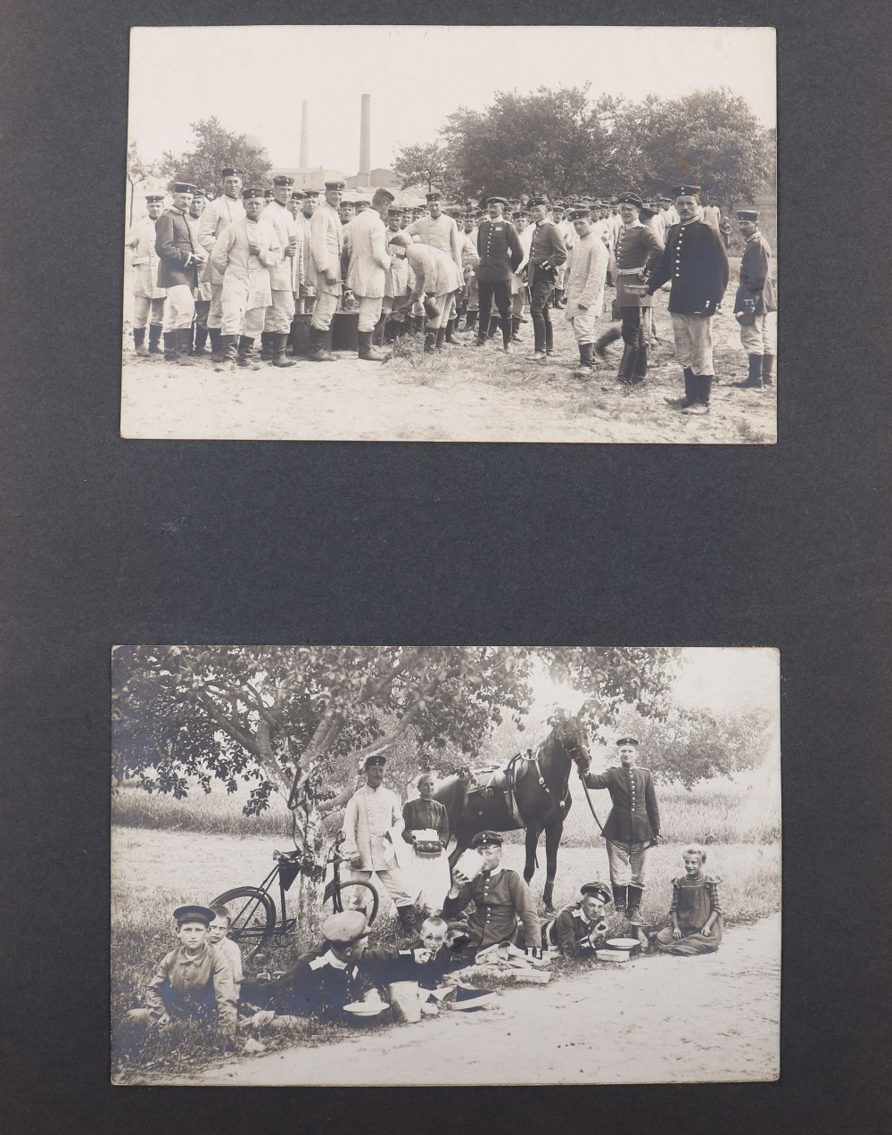 Interesting Great War German Photograph Album with Significant Aviation Content - Image 13 of 29