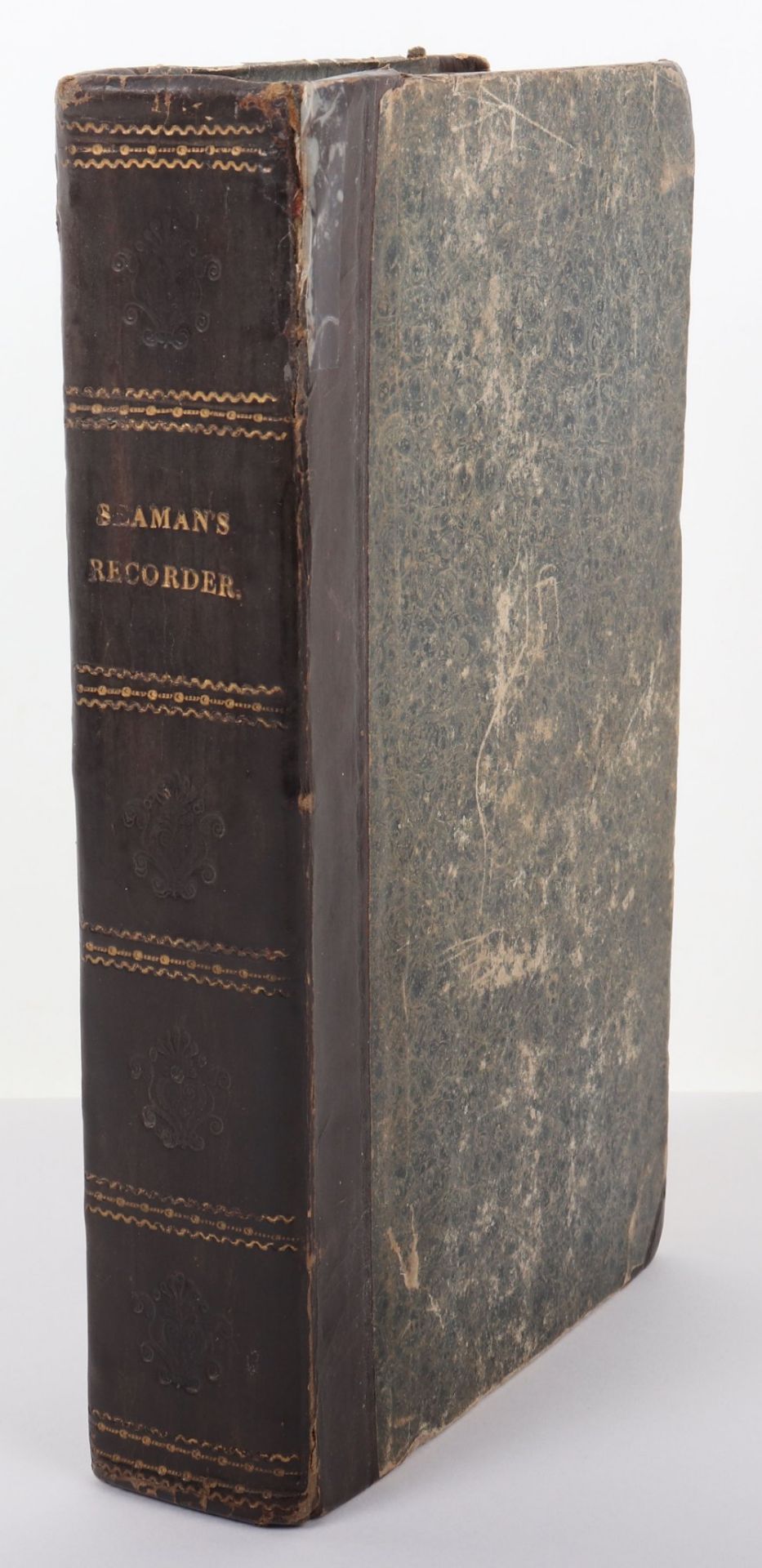 Book - The Seaman's Recorder, or, Authentic and Interesting Narratives of Popular Shipwrecks and oth