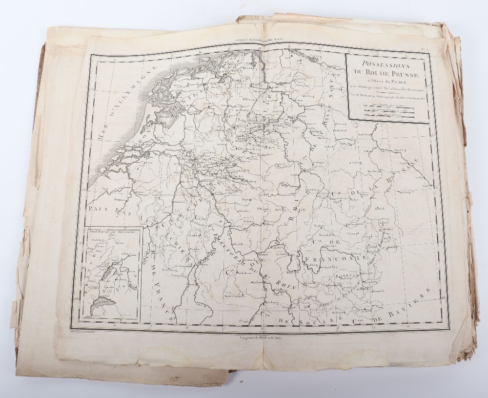 Atlas De La Monarchie Prussiene, Published date 1788 "A Londres" Disbound - Image 4 of 10