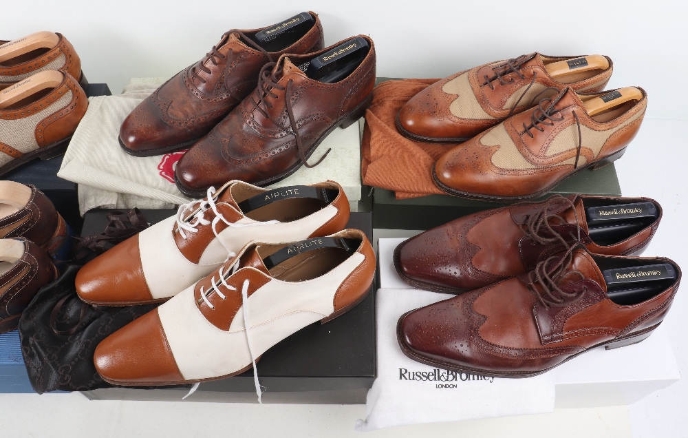 Eight pairs of boxed men’s shoes - Bild 3 aus 5